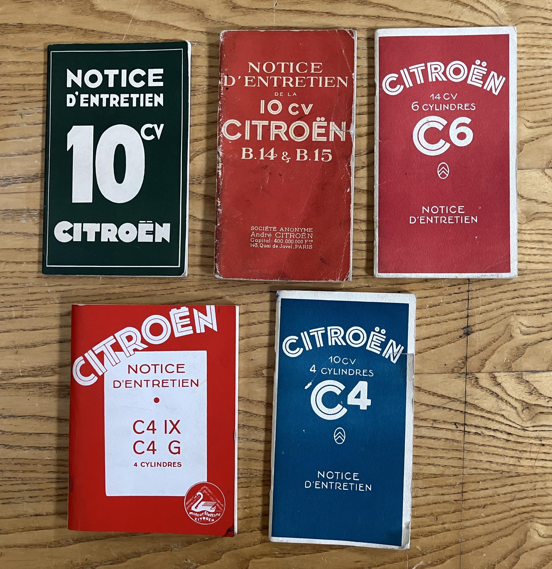 Notices d'utilisation Citroën